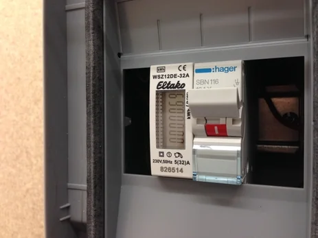 Stromzähler für die Lagerbox Stromzähler für die Lagerbox