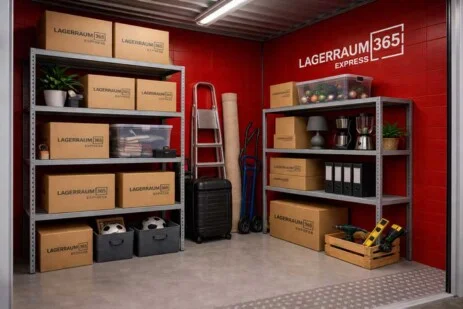 genügend Stauraum in der Lagerbox 